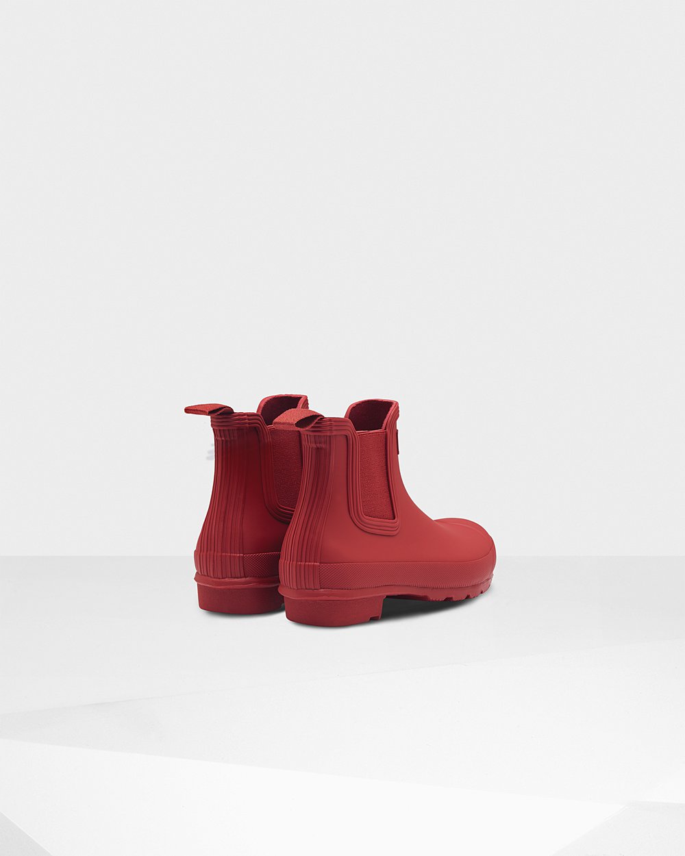 Botas Chelsea Hunter Feminina Vermelhas - Original - 16ZIMLTEF